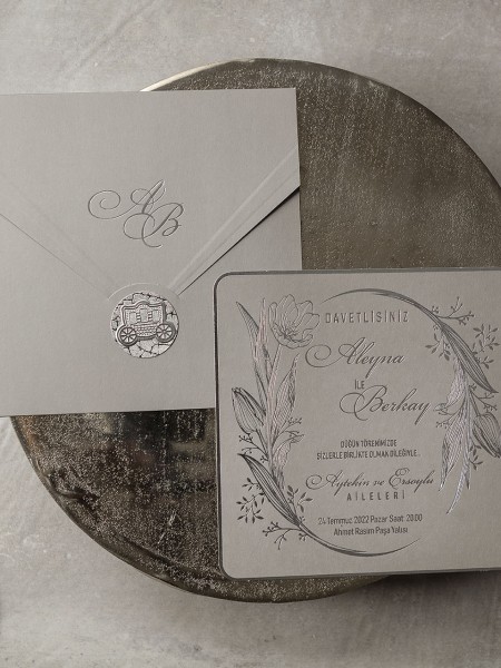 Wedding Davetiye 8399