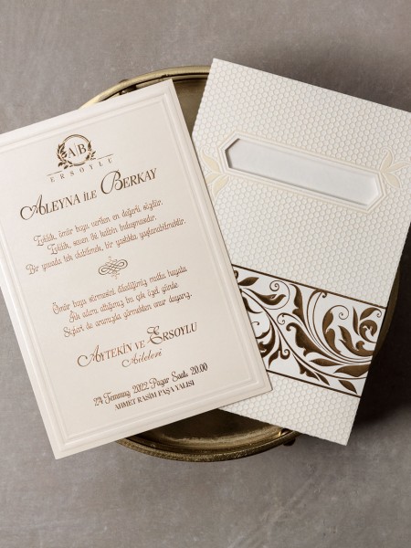 Wedding Davetiye 8416